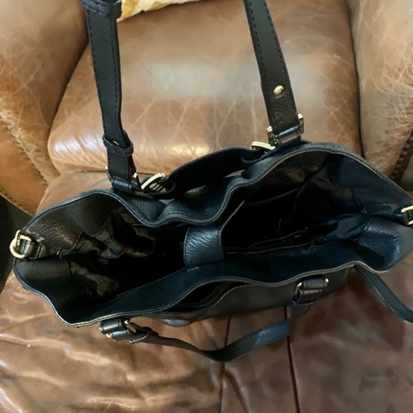 Ex large Michael Kors black pebble leather purse - Picture 4 of 7